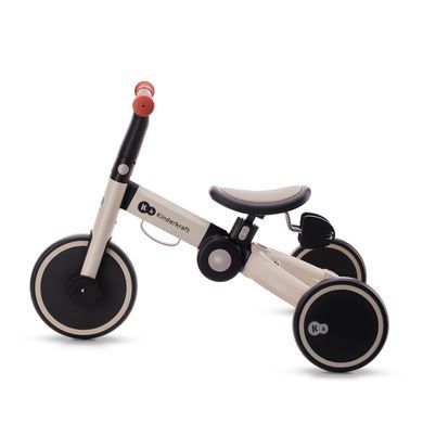 Триколісний велосипед 3 в 1 Kinderkraft 4TRIKE Silver Grey (KR4TRI22GRY0000) &mdash; купити в Bubbleshop
