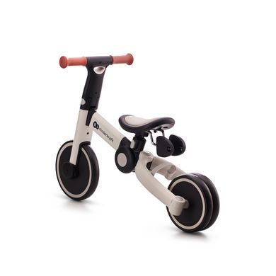 Триколісний велосипед 3 в 1 Kinderkraft 4TRIKE Silver Grey (KR4TRI22GRY0000) &mdash; купити в Bubbleshop