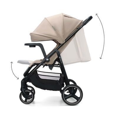 Прогулянкова коляска Kinderkraft Trig 3 Tray Beige (KSTRIG03BEG000T) &mdash; купити в Bubbleshop
