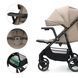 Прогулянкова коляска Kinderkraft Trig 3 Tray Beige (KSTRIG03BEG000T)