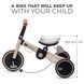 Триколісний велосипед 3 в 1 Kinderkraft 4TRIKE Silver Grey (KR4TRI22GRY0000)