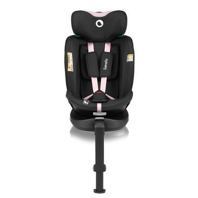Дитяче автокрісло Lionelo NAVY I-size BLACK PINK &mdash; купити в Bubbleshop