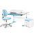 Комплект (L) Evo-Kids TH-310 Blue (парта+крісло+тумба)  &mdash; купити в Bubbleshop