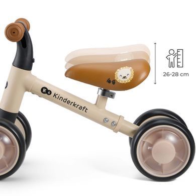 Каталка-біговел Kinderkraft Cutie Flash Beige (KRCUFL00BEG0000) &mdash; купити в Bubbleshop