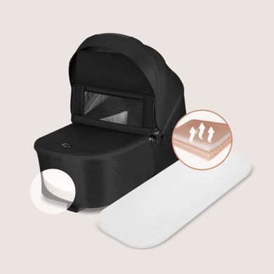 Універсальна коляска 3 в 1 Lionelo FREYA 3IN1 BLACK ONYX &mdash; купити в Bubbleshop