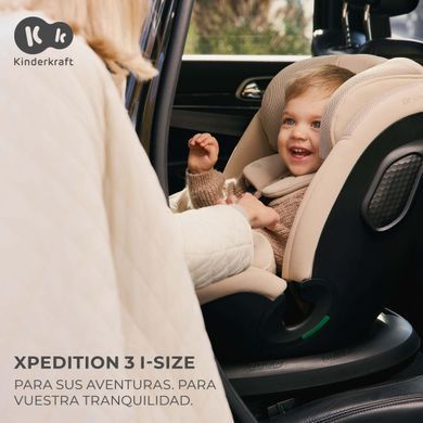 Автокрісло Kinderkraft Xpedition 3 i-Size Green (KCXPED03GRE0000) &mdash; купити в Bubbleshop