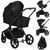 Універсальна коляска 3 в 1 Lionelo FREYA 3IN1 BLACK ONYX &mdash; купити в Bubbleshop