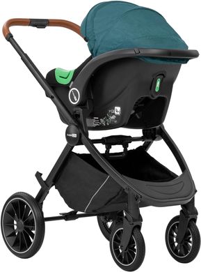 Коляска для ребенка универсальная 3 в 1 FreeON JOY dark green sf47072 фото