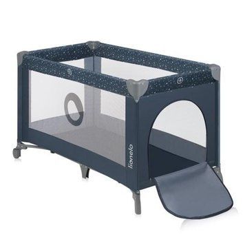 Манеж Lionelo STEFI BLUE GREY &mdash; купити в Bubbleshop