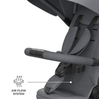 Триколісний велосипед Kinderkraft Aston 2 Plus Grey &mdash; купити в Bubbleshop