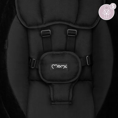 Крісло-гойдалка MoMi KENANI Onyx &mdash; купити в Bubbleshop