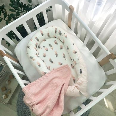 Кокон Baby Design Перо пудра &mdash; купити в Bubbleshop