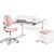 Комплект (L) Evo-Kids TH-310 Pink (парта + крісло + тумба) &mdash; купити в Bubbleshop