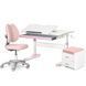 Комплект (L) Evo-Kids TH-310 Pink (парта + крісло + тумба)