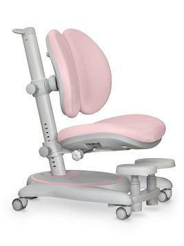 Дитяче ортопедичне крісло Mealux Ortoback Duo Base Pink &mdash; купити в Bubbleshop