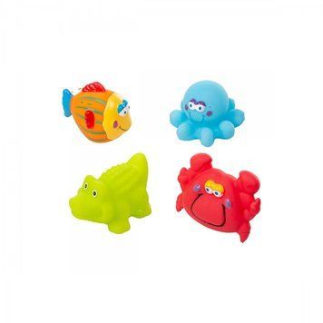 Іграшки для купання Akuku A0362, 4 шт. &mdash; купити в Bubbleshop