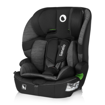 Дитяче автокрісло Lionelo BILLY I-SIZE BLACK GREY &mdash; купити в Bubbleshop