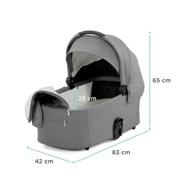 Универсальная коляска 2 в 1 Kinderkraft Nea Platinum Grey (KSNEA000GRY2000) KSNEA000GRY2000 фото