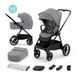 Універсальна коляска 2 в 1 Kinderkraft Nea Platinum Grey (KSNEA000GRY2000)