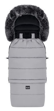 Зимовий конверт Bair Arctic owl grey сірий &mdash; купити в Bubbleshop