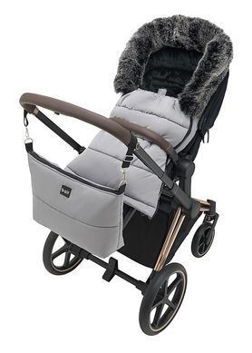 Зимовий конверт Bair Arctic owl grey сірий &mdash; купити в Bubbleshop