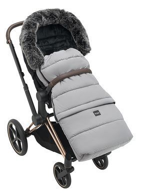 Зимовий конверт Bair Arctic owl grey сірий &mdash; купити в Bubbleshop