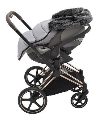 Зимовий конверт Bair Arctic owl grey сірий &mdash; купити в Bubbleshop