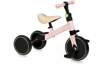 Біговел-велосипед MoMi LORIS 4 в 1 Pink &mdash; купити в Bubbleshop