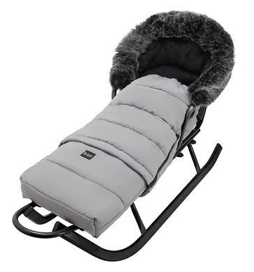 Зимовий конверт Bair Arctic owl grey сірий &mdash; купити в Bubbleshop