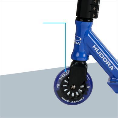 Трюковий самокат Hudora Stunt Scooter XQ-12 Blue (14025/01) &mdash; купити в Bubbleshop