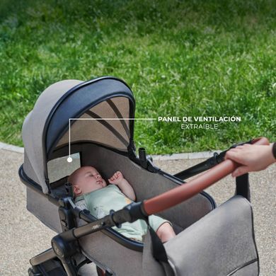 Універсальна коляска 2 в 1 Kinderkraft Esme Grey (KSESME00GRY2000) &mdash; купити в Bubbleshop