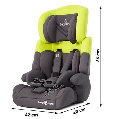 Автокресло Babytiger Mali Lime (BTFMALILIM0000) &mdash; купити в Bubbleshop
