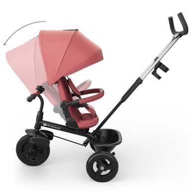 Триколісний велосипед Kinderkraft Aston 2 Plus Pink (KRASTO02PNKPL00) &mdash; купити в Bubbleshop