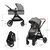 Універсальна коляска 2 в 1 Kinderkraft Esme Grey (KSESME00GRY2000) &mdash; купити в Bubbleshop