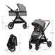 Універсальна коляска 2 в 1 Kinderkraft Esme Grey (KSESME00GRY2000)