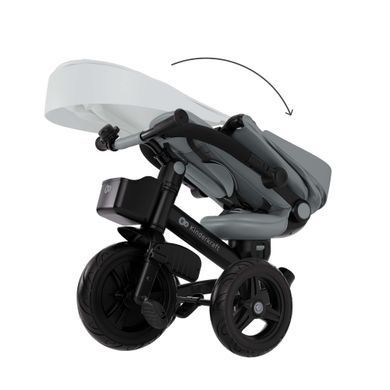 Триколісний велосипед Kinderkraft Aveo 2 Plus Grey (KRAVEO02GRY0000) &mdash; купити в Bubbleshop