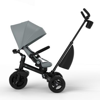 Триколісний велосипед Kinderkraft Aveo 2 Plus Grey (KRAVEO02GRY0000) &mdash; купити в Bubbleshop