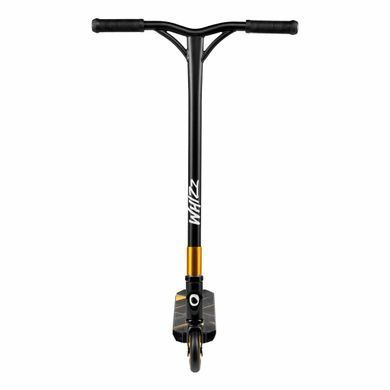 Дитячий самокат Lionelo WHIZZ BLACK CARBON YELLOW &mdash; купити в Bubbleshop