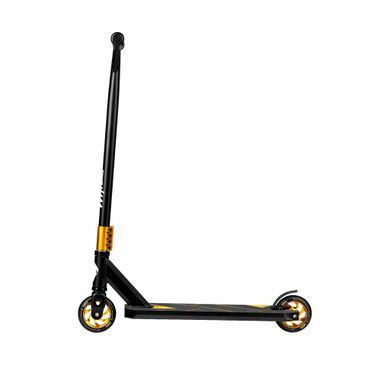 Дитячий самокат Lionelo WHIZZ BLACK CARBON YELLOW &mdash; купити в Bubbleshop
