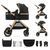 Універсальна коляска 2 в 1 Kinderkraft Esme Black (KSESME00BLK2000) &mdash; купити в Bubbleshop
