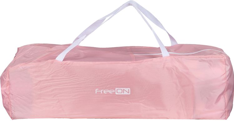 Кровать-манеж детская FreeON Travel Love Pink