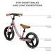 Біговел Kinderkraft Space Dark Pink (KRSPAC23PNK0000)