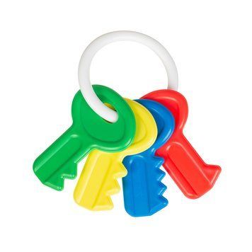 Брязкальце - прорізувач Ключи Akuku A0681 &mdash; купити в Bubbleshop