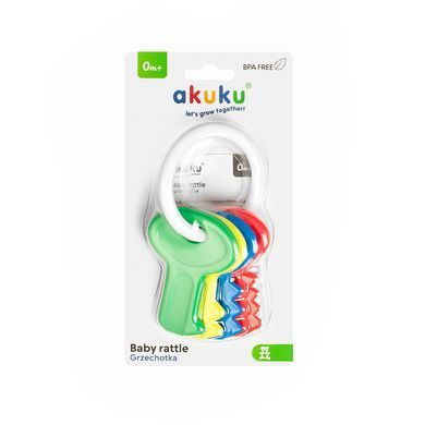 Брязкальце - прорізувач Ключи Akuku A0681 &mdash; купити в Bubbleshop