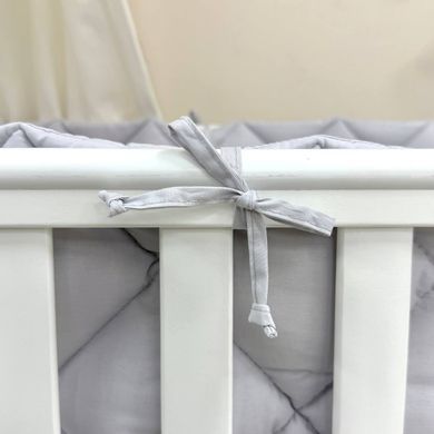 Комплект постільної білизни для новонародженого Baby Mix Тедді сірий &mdash; купити в Bubbleshop