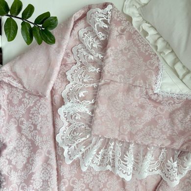 Плед-конверт De Lux пудра &mdash; купити в Bubbleshop