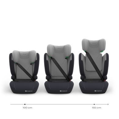 Автокрісло Kinderkraft i-Spark 2 Plus i-Size Grey (KCISPA02GRYPL00) &mdash; купити в Bubbleshop
