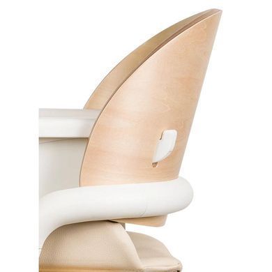 Стілець для годування Lionelo CELIA WHITE NATURAL WOOD &mdash; купити в Bubbleshop