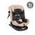 Автокрісло MoMi Emi I-Size 360 beige &mdash; купити в Bubbleshop