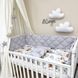 Комплект постільної білизни для новонародженого Baby Mix Тедді сірий